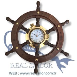 AHŞAP DÜMEN SAAT 45 cm